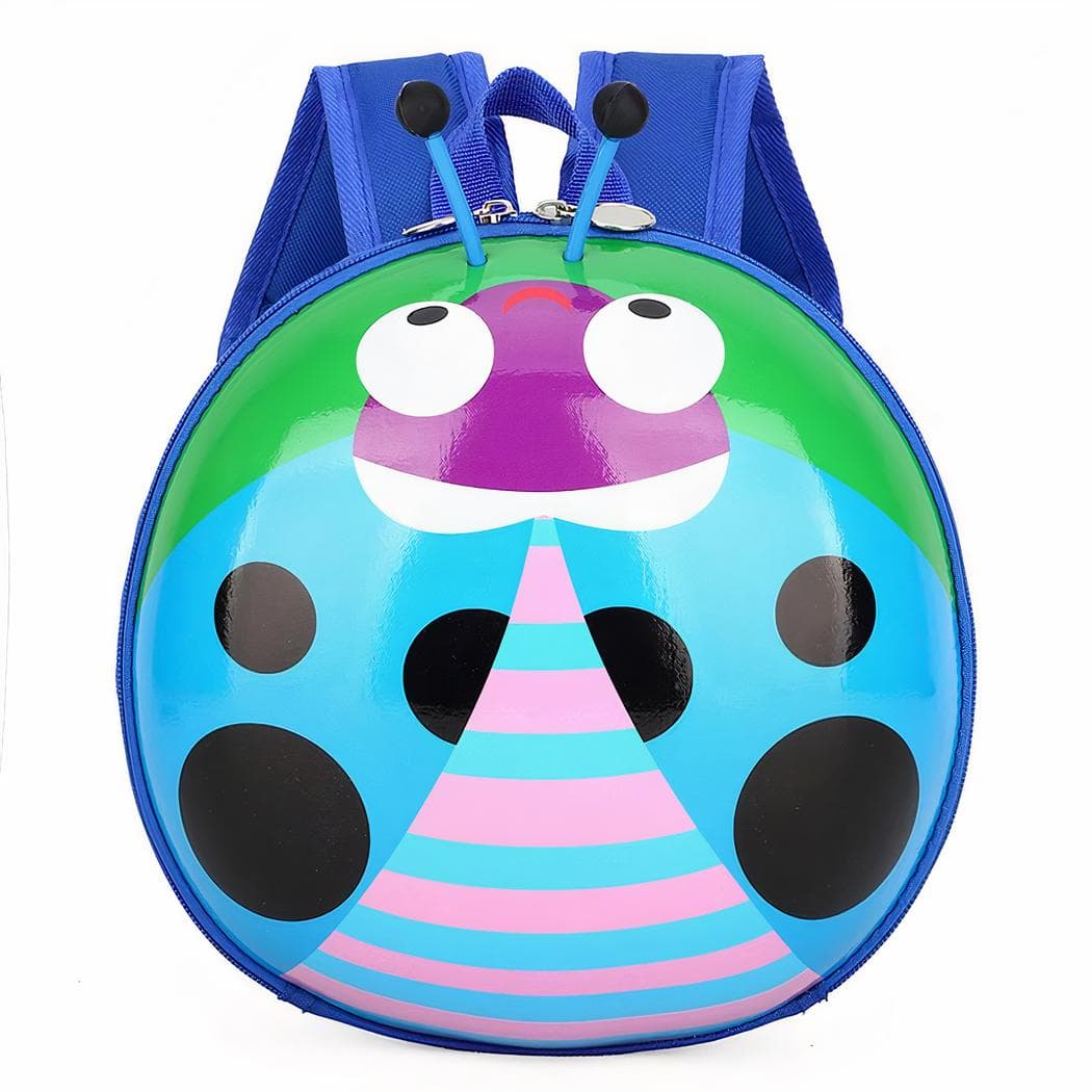 Sac à dos coccinelle pour enfant - bleu