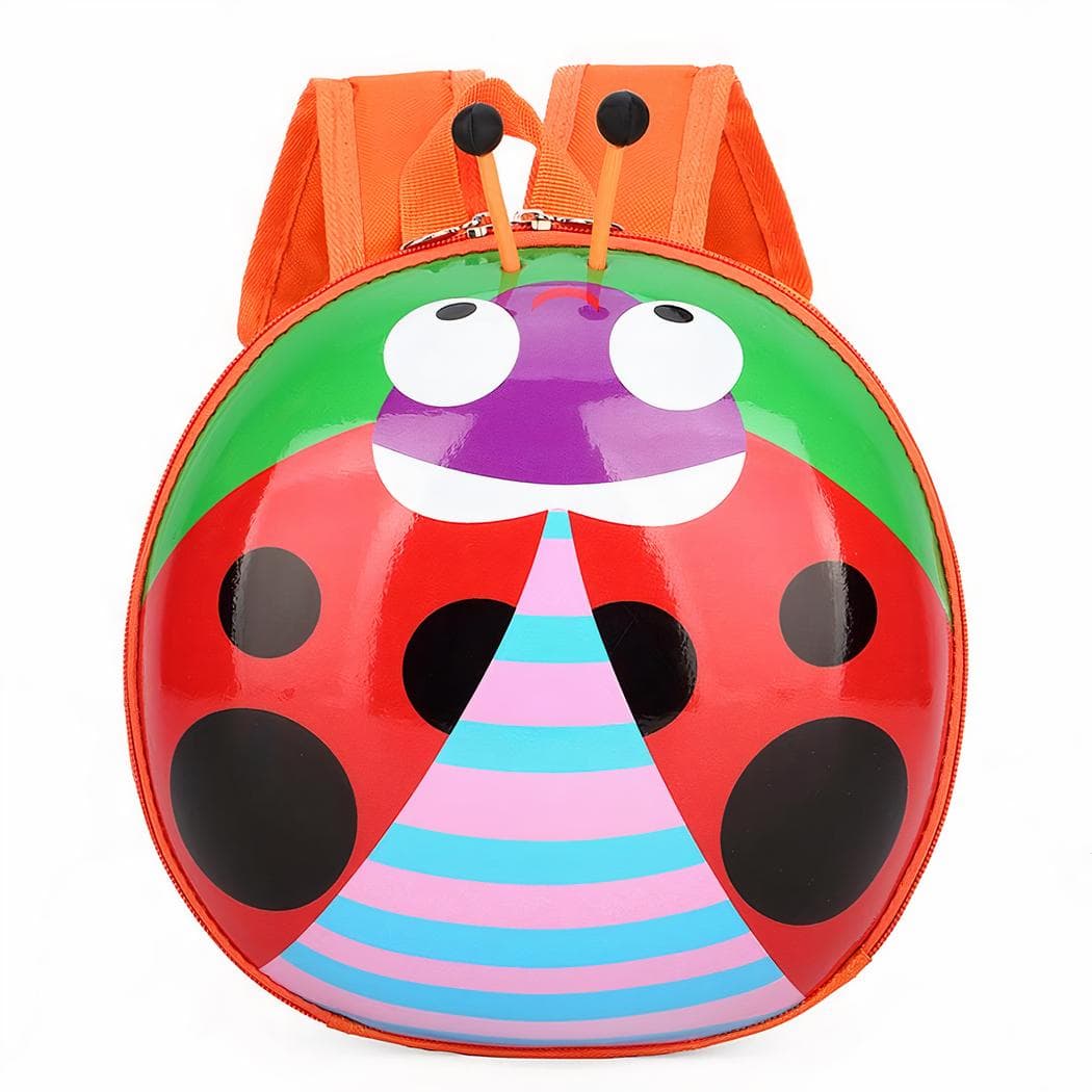 Sac à dos coccinelle pour enfant - rouge
