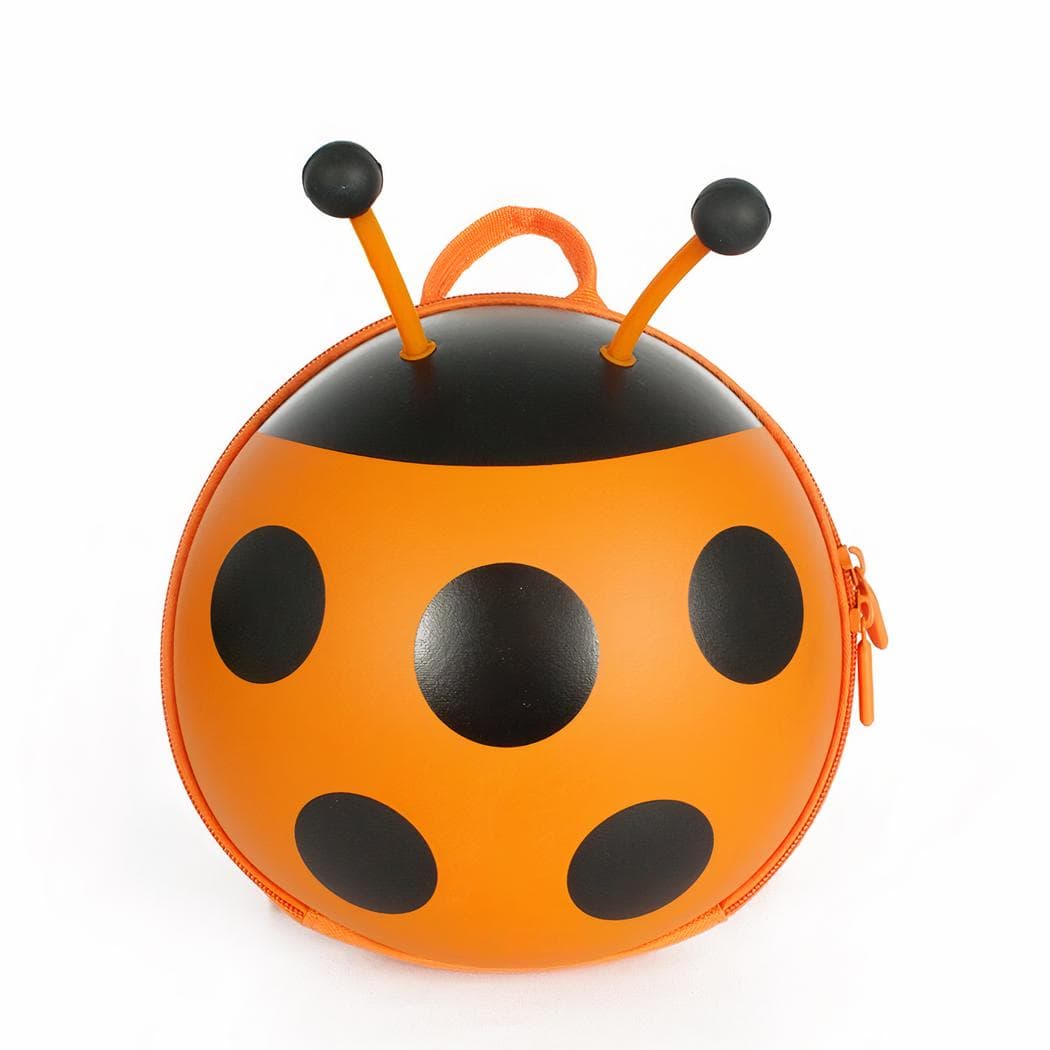 Mini sac à dos en forme de coccinelle - orange
