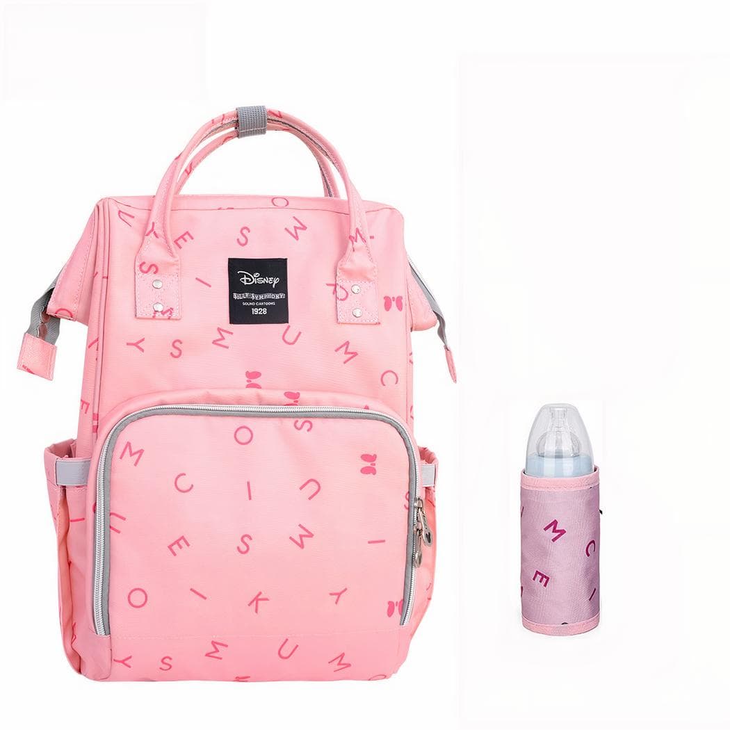 Sac à dos à langer Disney pour bébé - rose