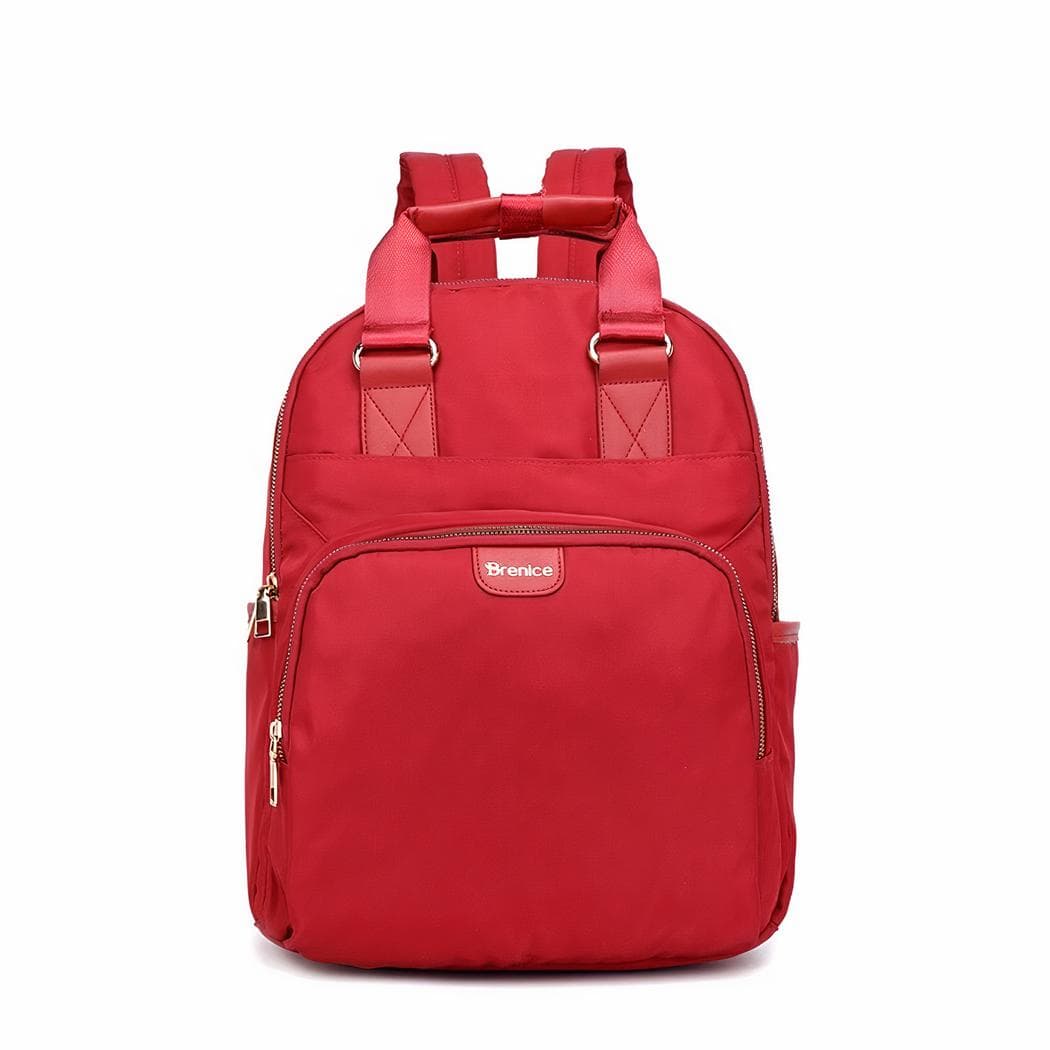 Sac à dos à langer bébé multifonctionnel - rouge