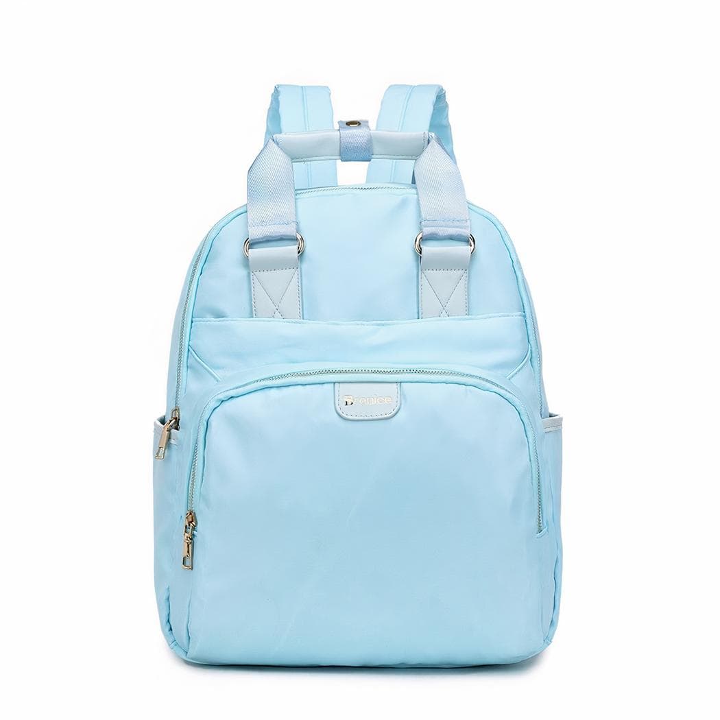 Sac à dos à langer bébé multifonctionnel - bleu