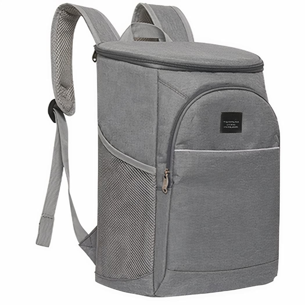 Sac à dos isotherme 18L au design épuré - gris