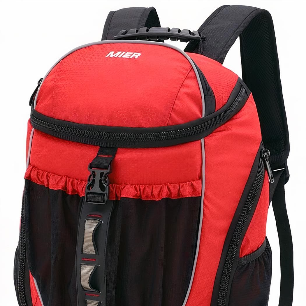 Sac à dos étanche avec glacière - rouge