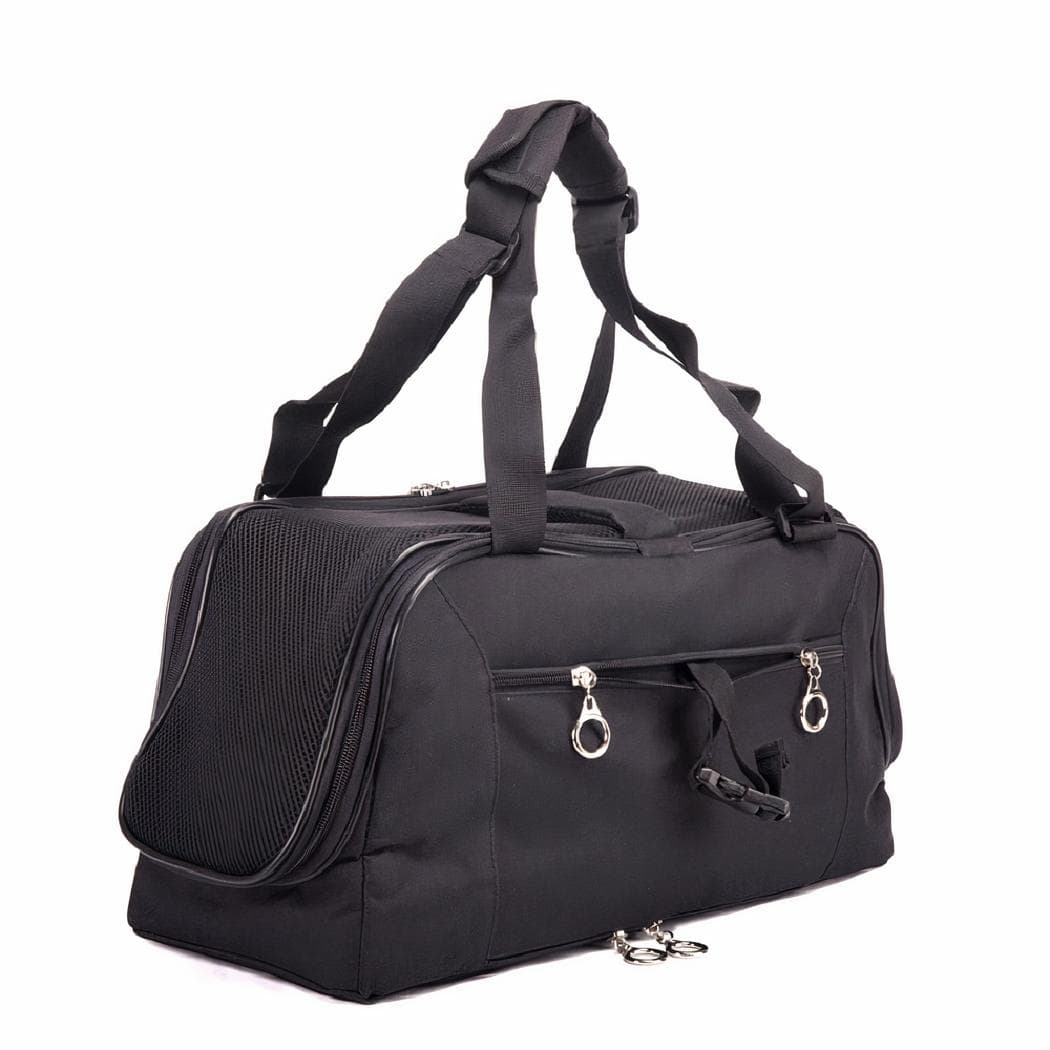 Sac moderne de voyage pour animaux de compagnie - noir,s