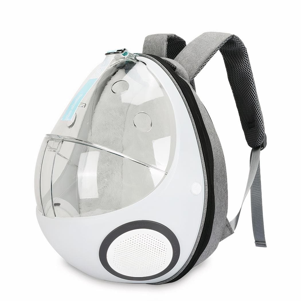 Capsule pour animaux de compagnie - gris