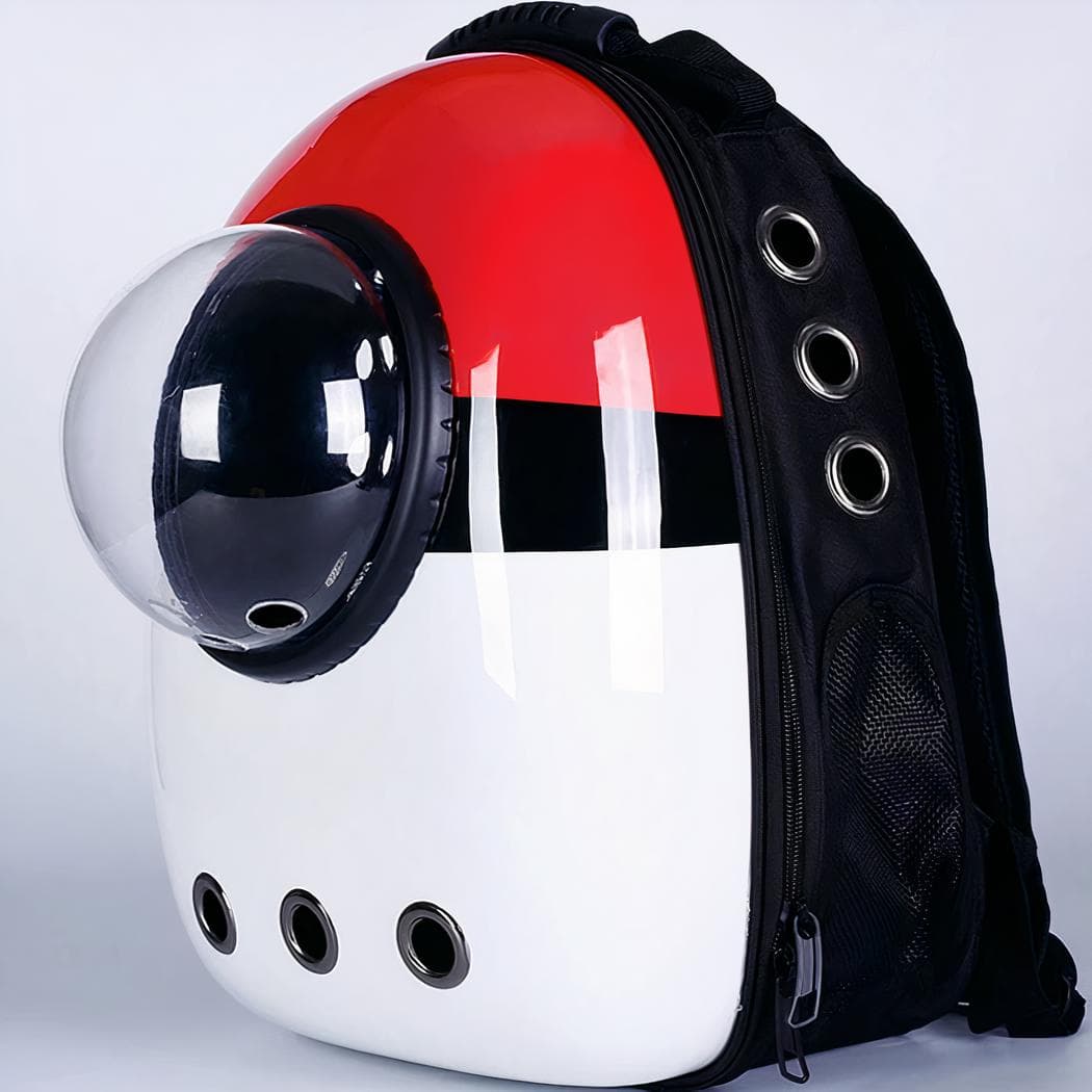 Sac design pour le transport de petits animaux - rouge