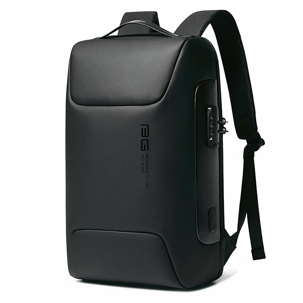 Sac à dos moderne étanche et résistant - noir