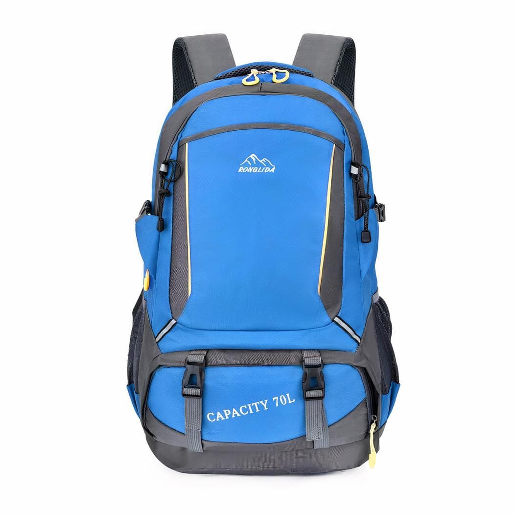 Sac à dos sport et camping étanche - bleu