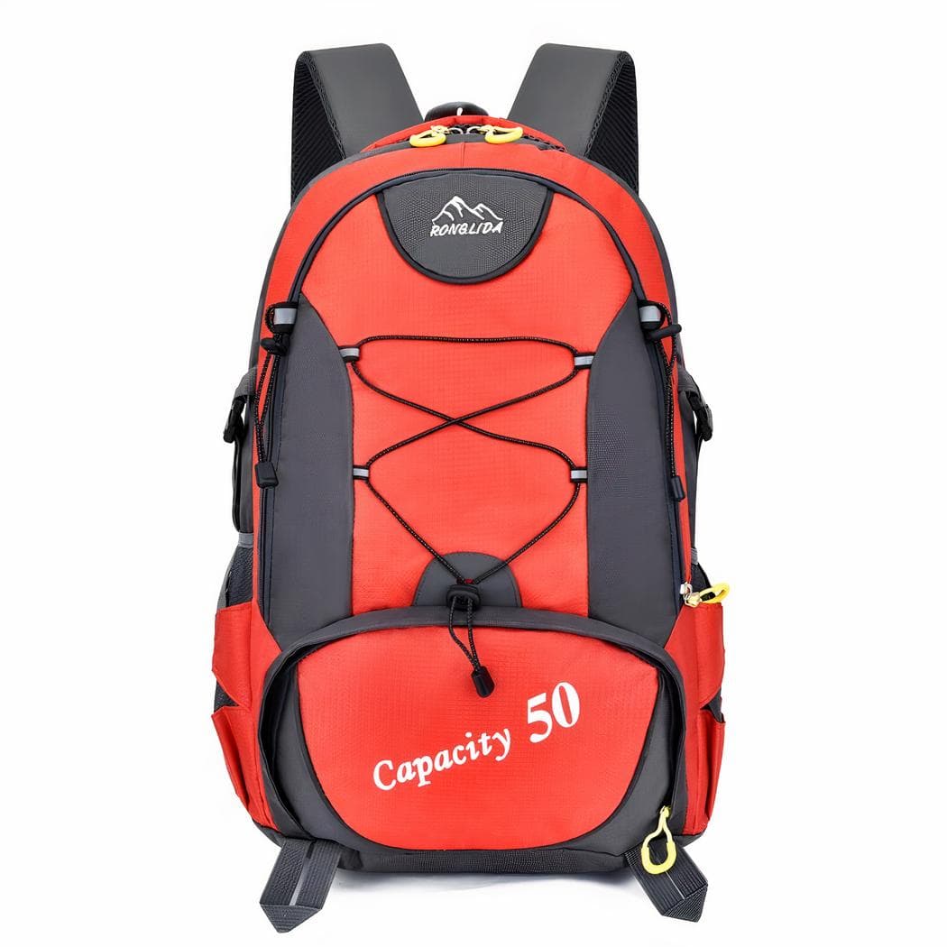 Sac à dos voyage et sport étanche - rouge