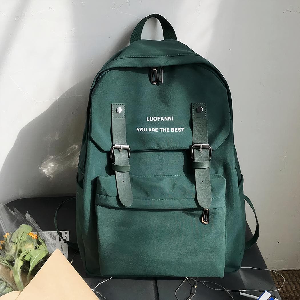 Sac à dos nouvelle tendance adolescent - vert