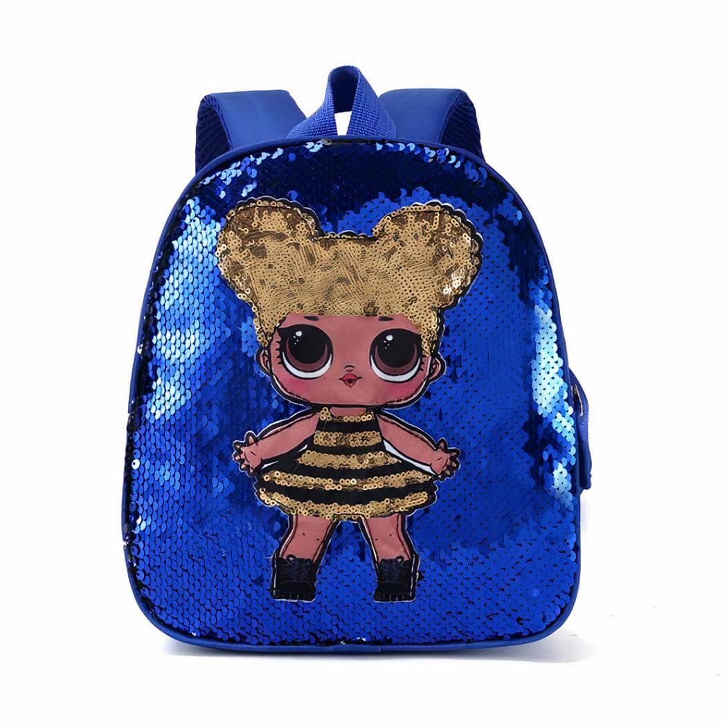 Sac à dos enfant motif LOL Suprise - bleu-fonce