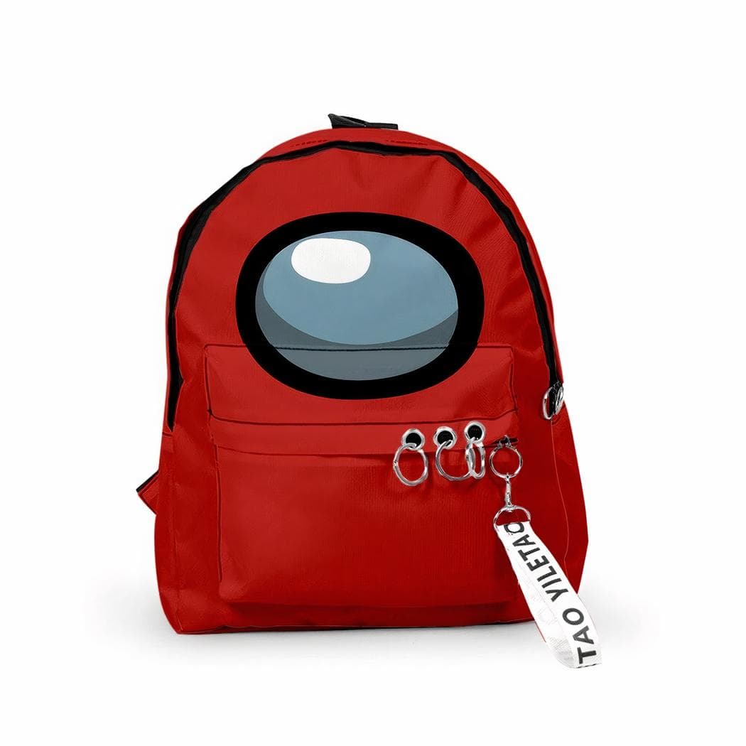 Sac à dos Among Us pour enfant - rouge
