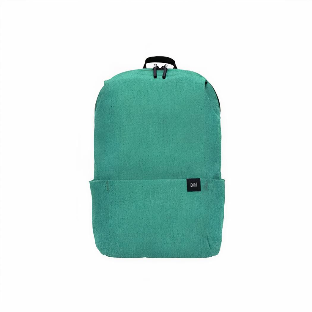 Sac à dos couleur unie style urbain - vert