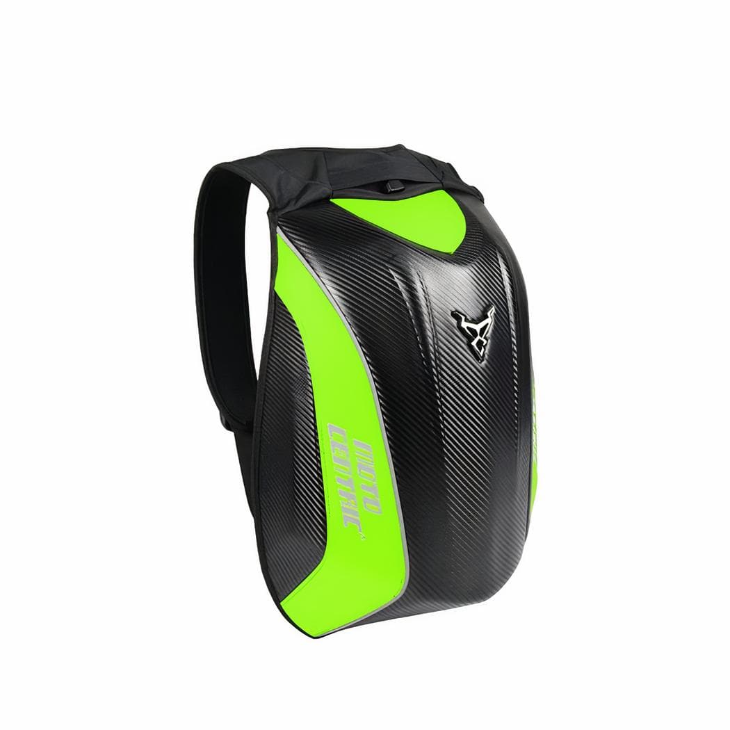 Sac à dos étanche 30L pour moto - vert
