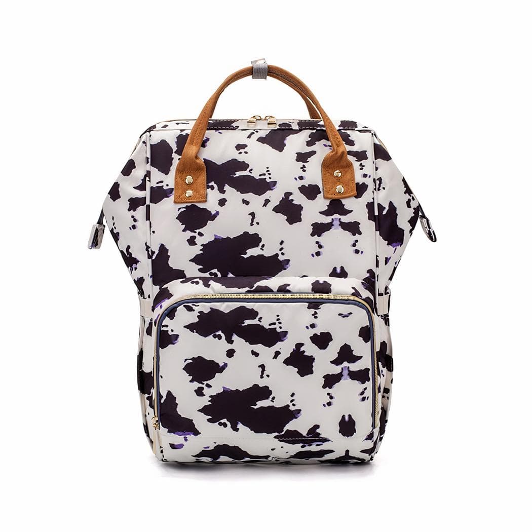 Sac à langer au look rétro - blanc