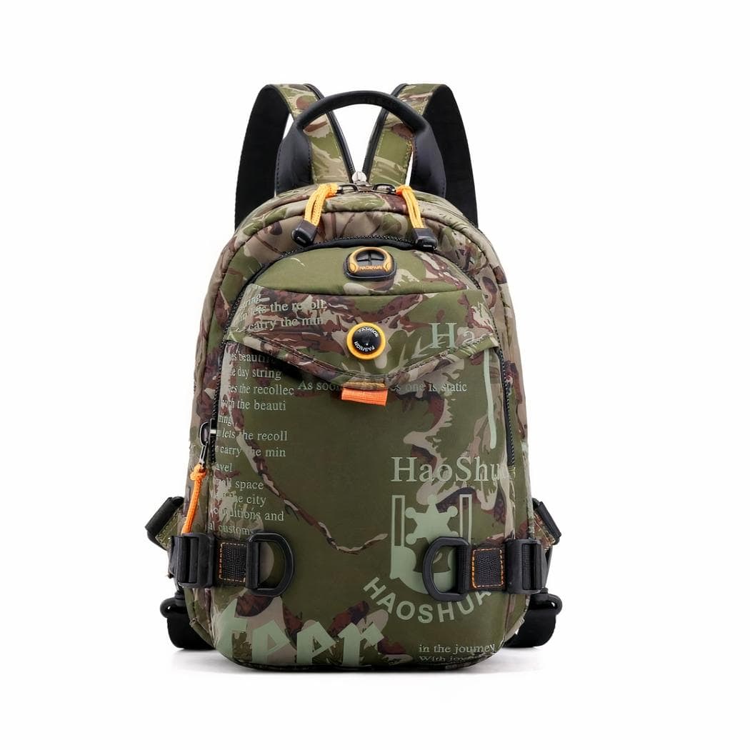 Sac à dos compact et stylé homme - marron