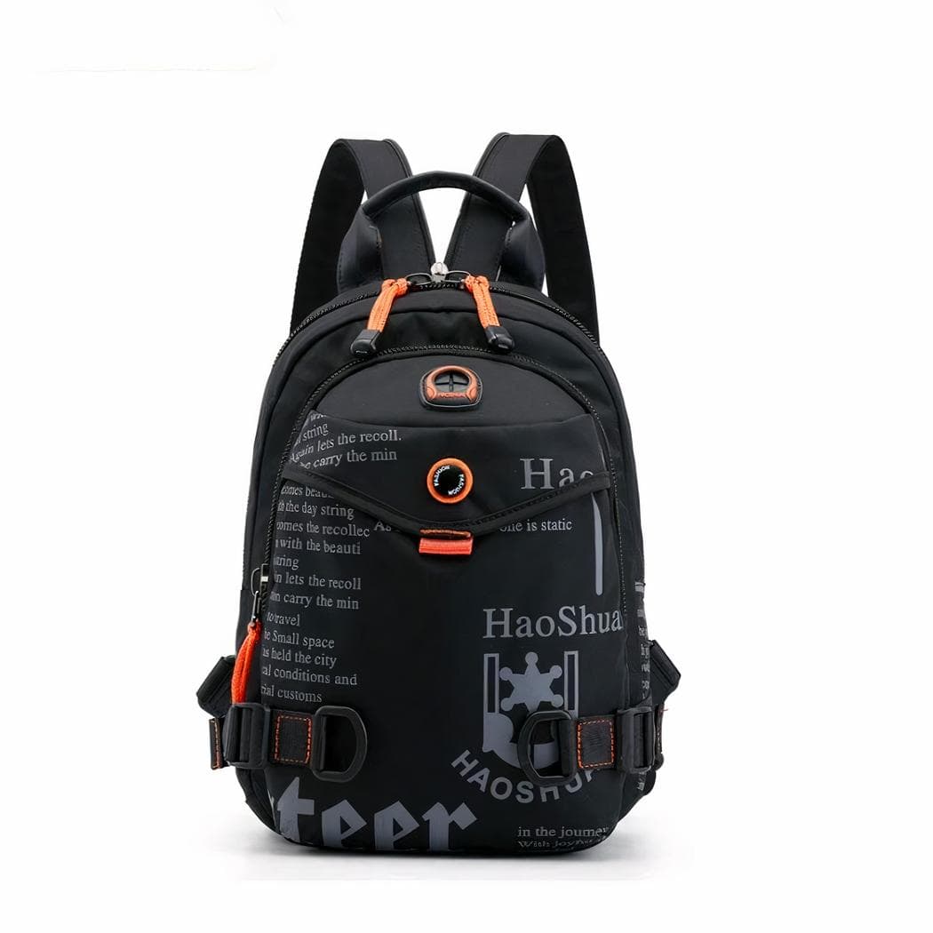 Sac à dos compact et stylé homme - noir
