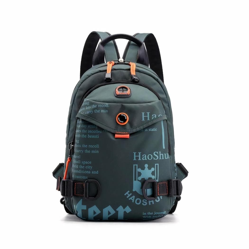 Sac à dos compact et stylé homme - vert