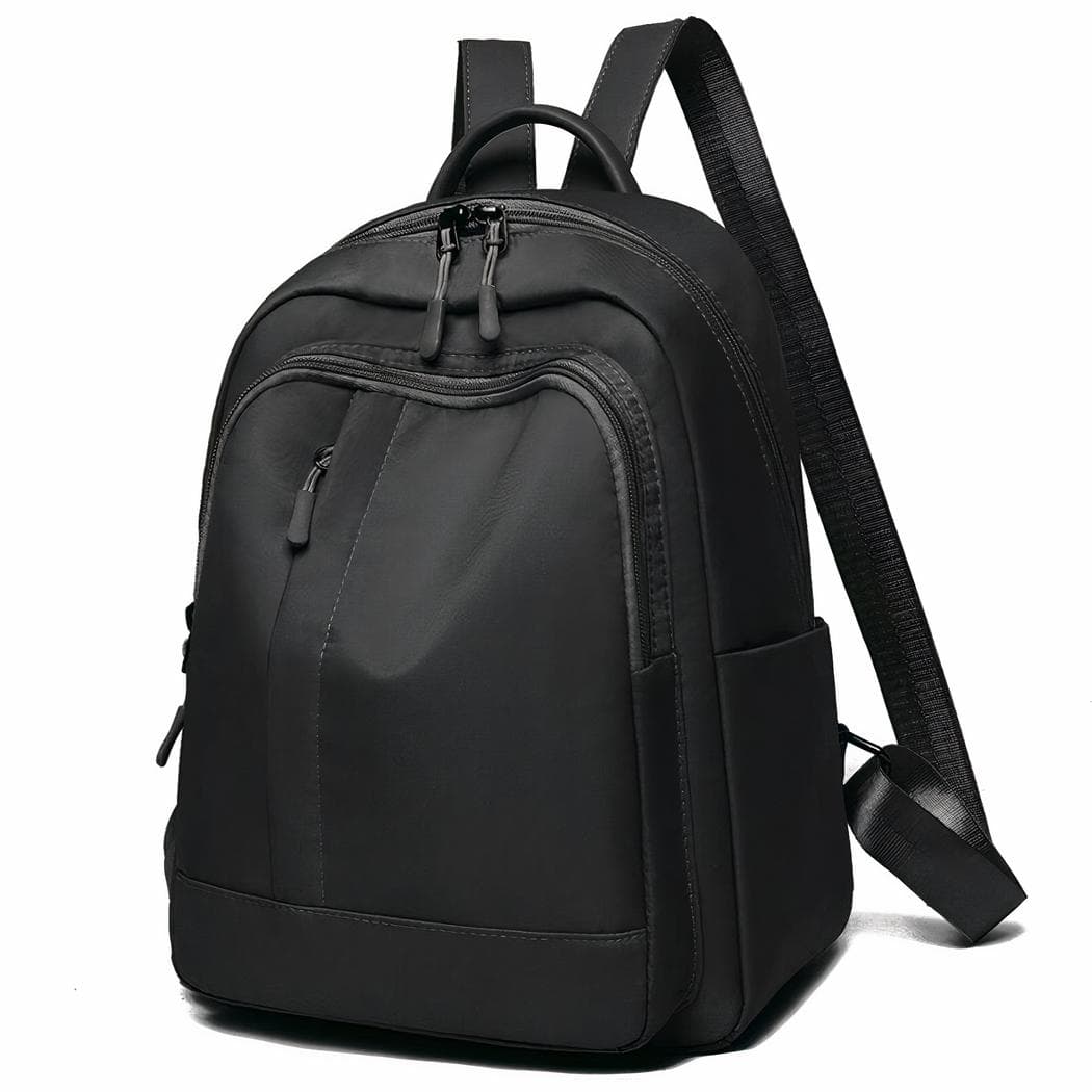 Sac à dos adolescent en oxford - noir