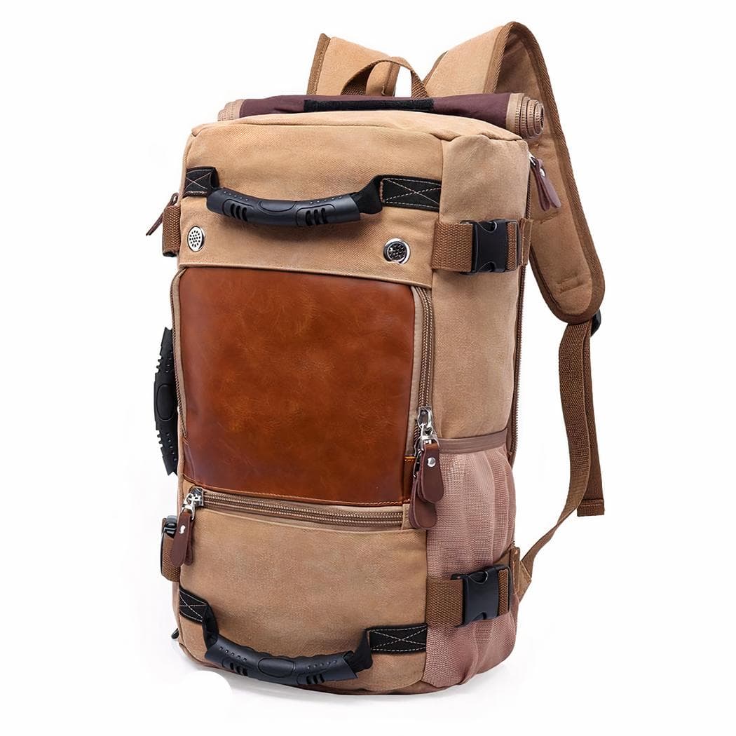 Sac à dos de voyage imperméable - marron