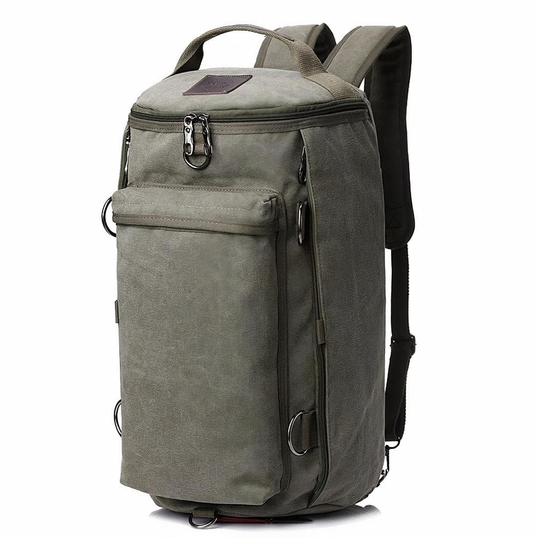 Sac vintage grande capacité - vert