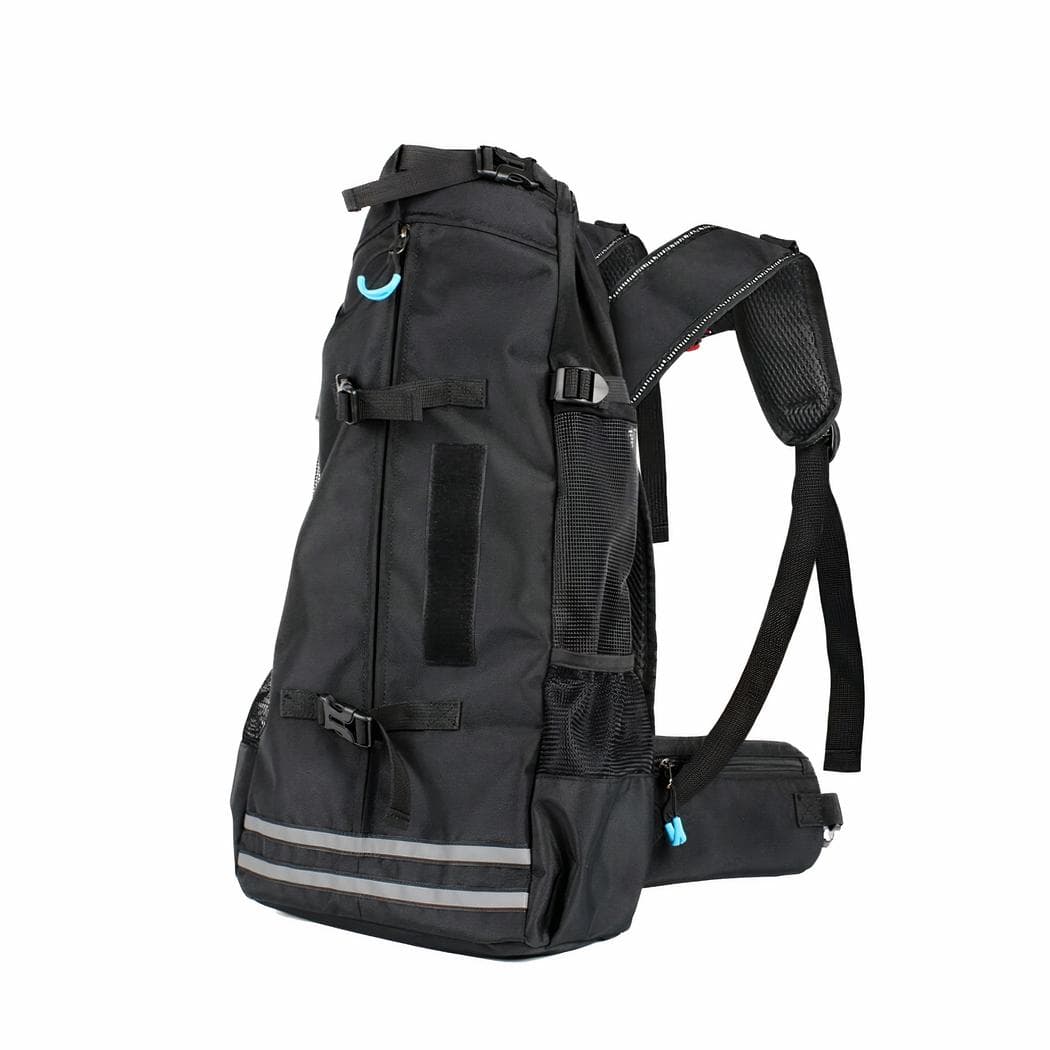 Sac à dos respirant pour grand chien - noir,l
