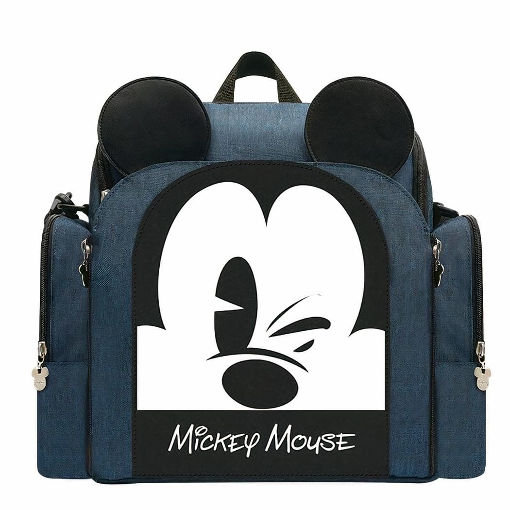 Sac à langer Mickey pour bébé - bleu