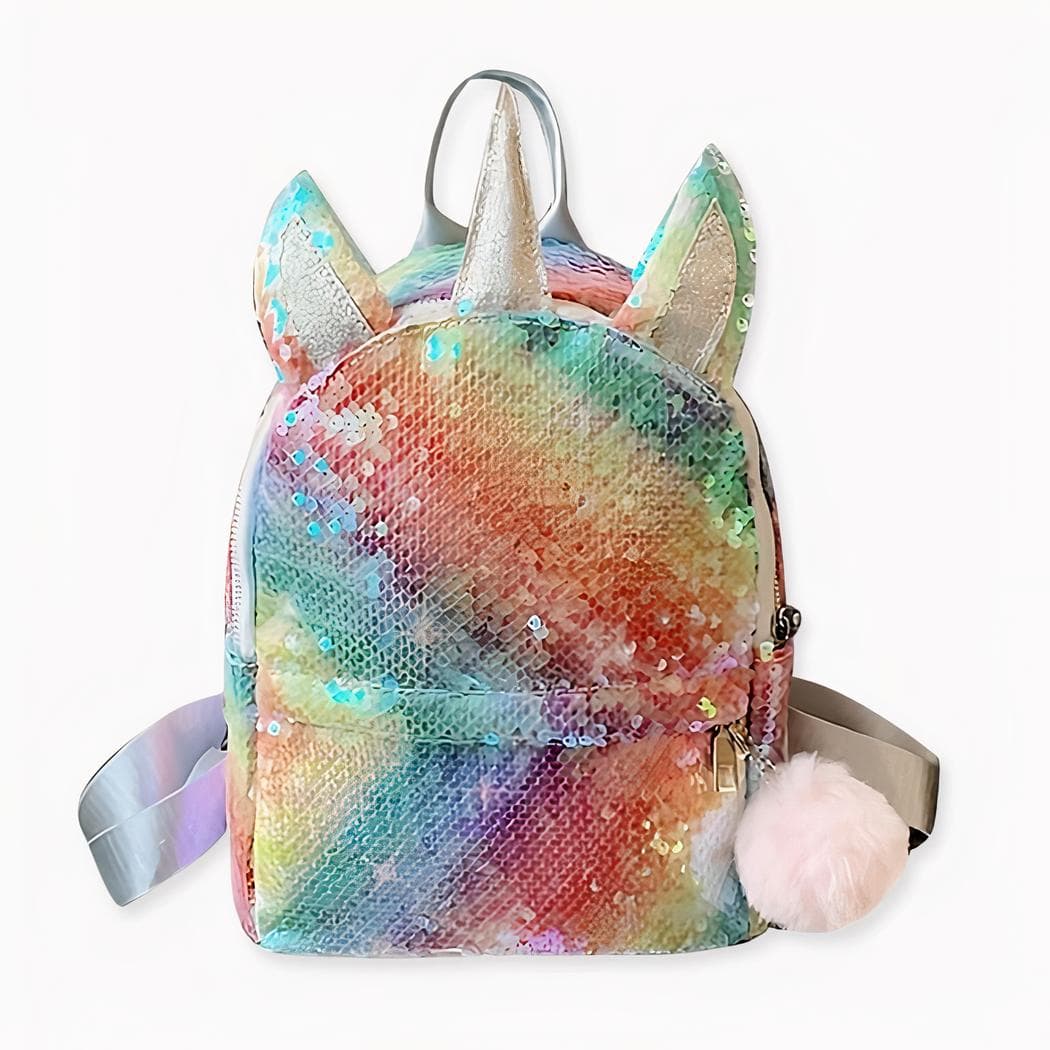 Sac à dos licorne à paillettes