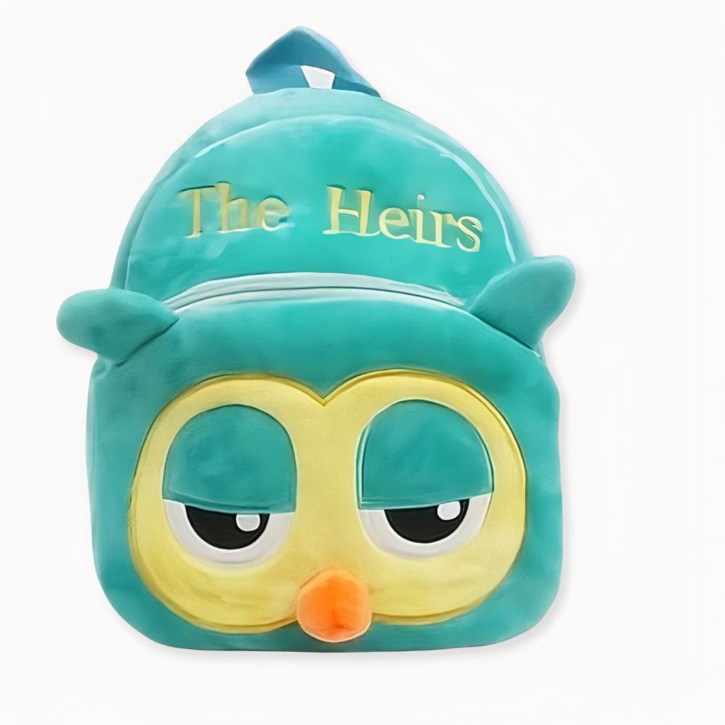 Sac à dos hibou en peluche