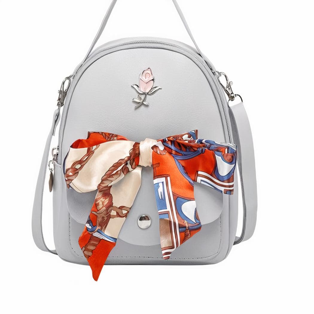 Mini sac à dos femme style coréen - gris