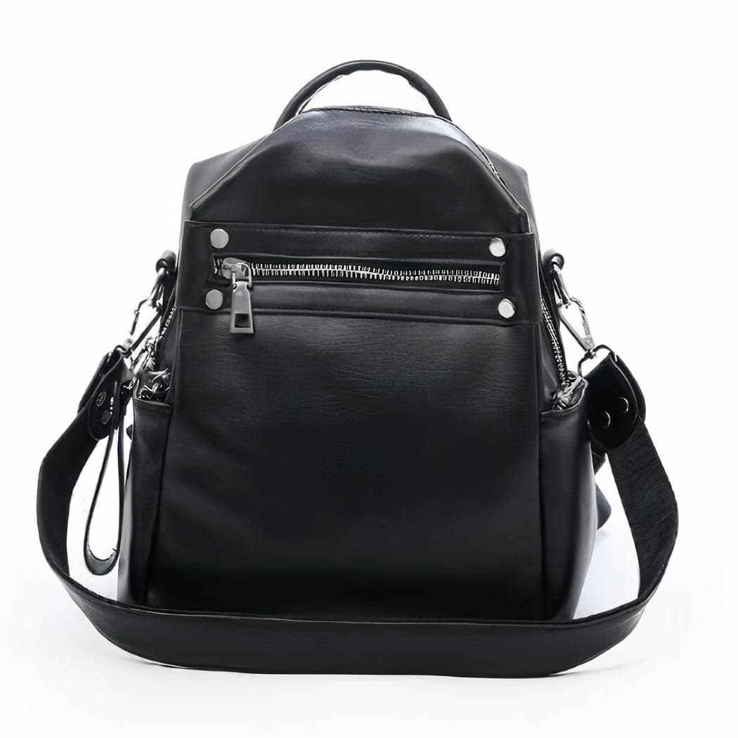 Sac à dos femme style décontracté - noir