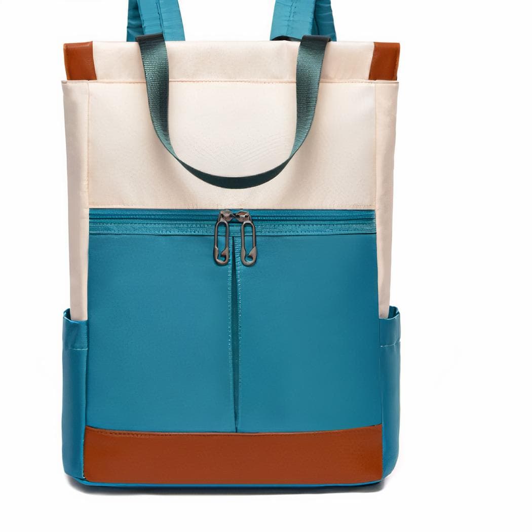 Sac à dos femme étanche pour ordinateur - blanc