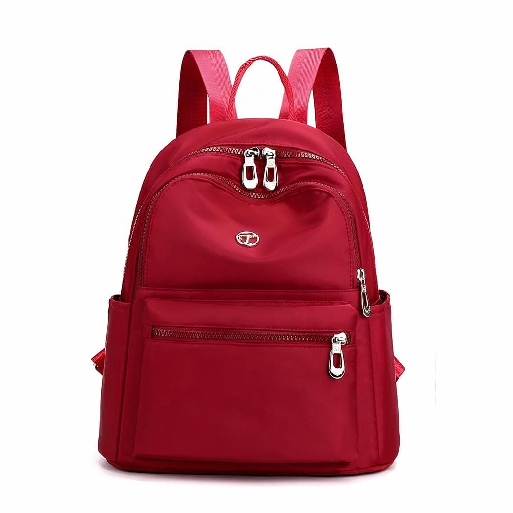 Sac à dos de voyage imperméable femme - rouge