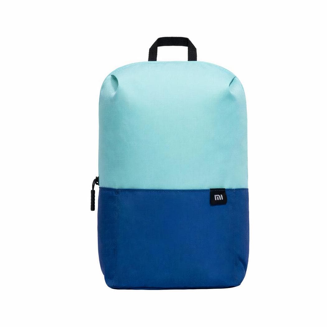 Sac à dos minimaliste deux tons - bleu