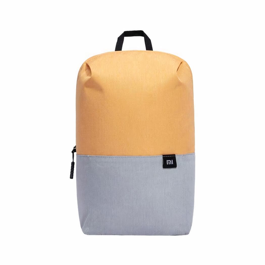 Sac à dos minimaliste deux tons - orange