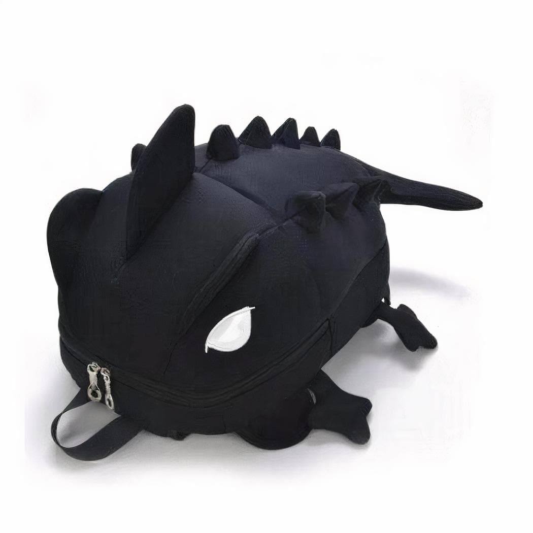 Sac à dos dinosaure monstre en 3D - noir
