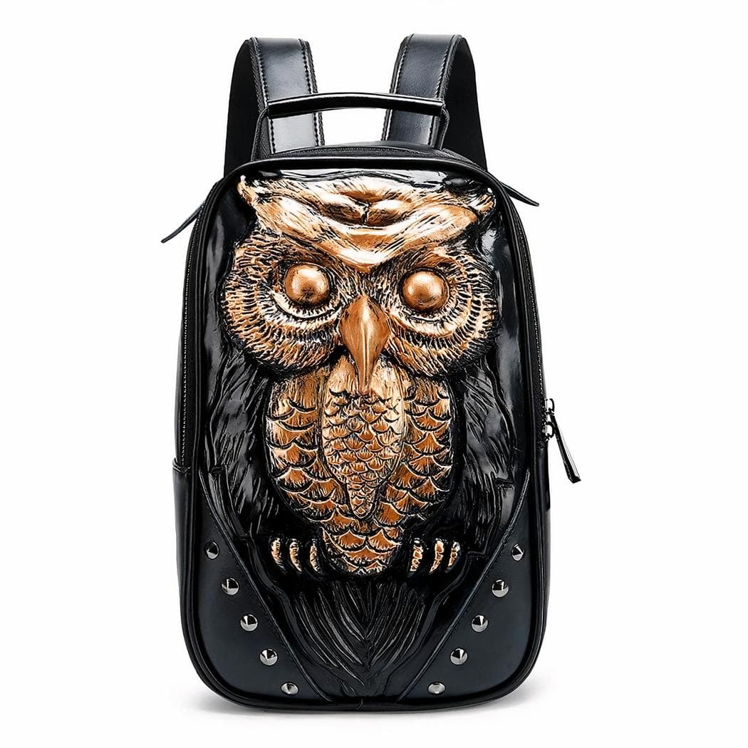 Sac à dos hibou 3D - dore