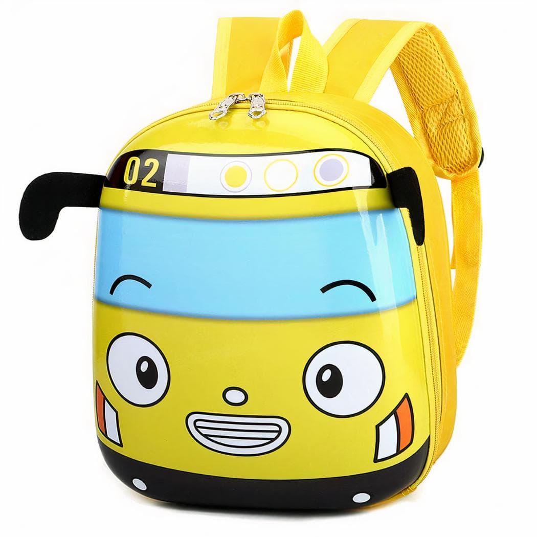 Sac à dos enfant en forme de bus - jaune