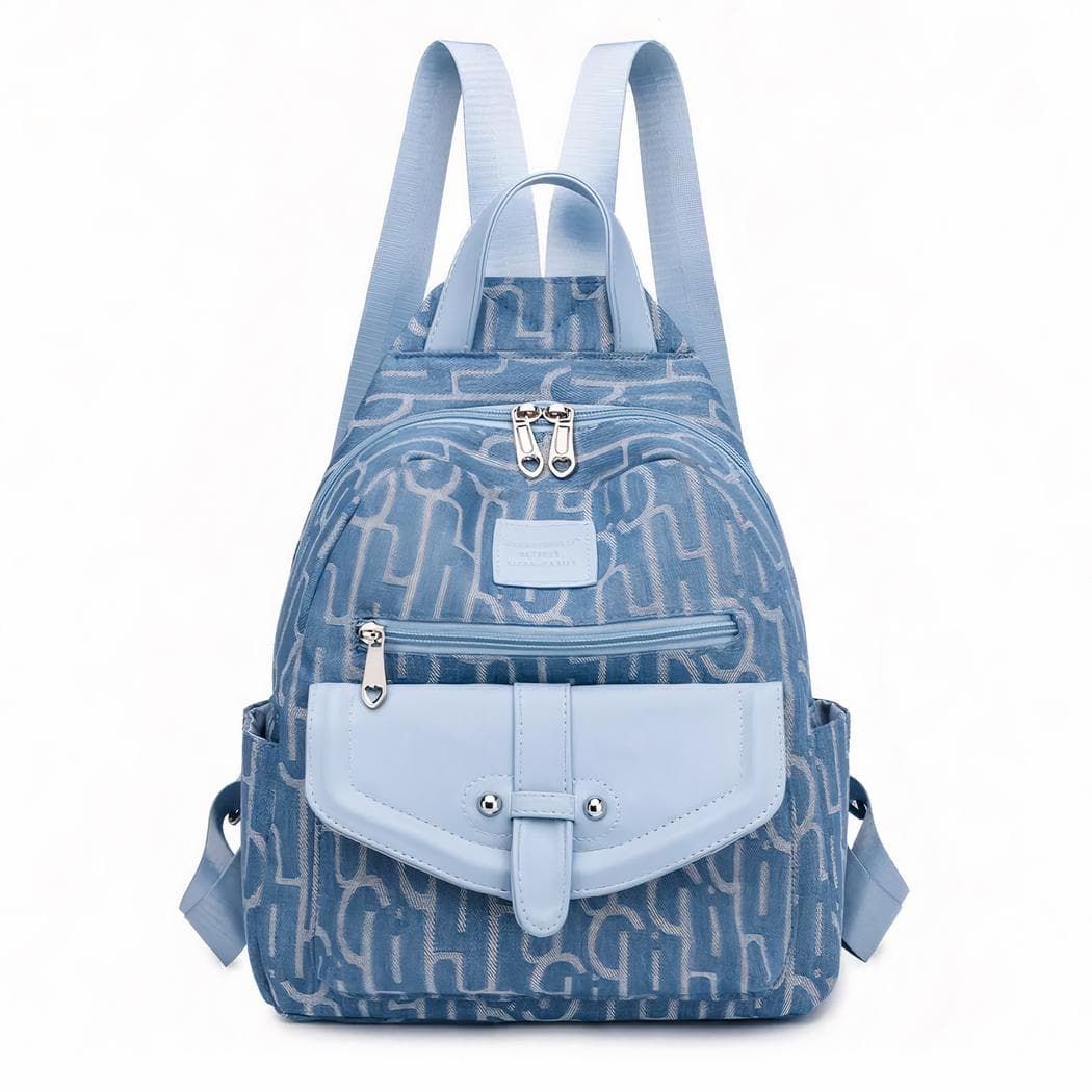 Sac à dos tendance et moderne décontracté - bleu
