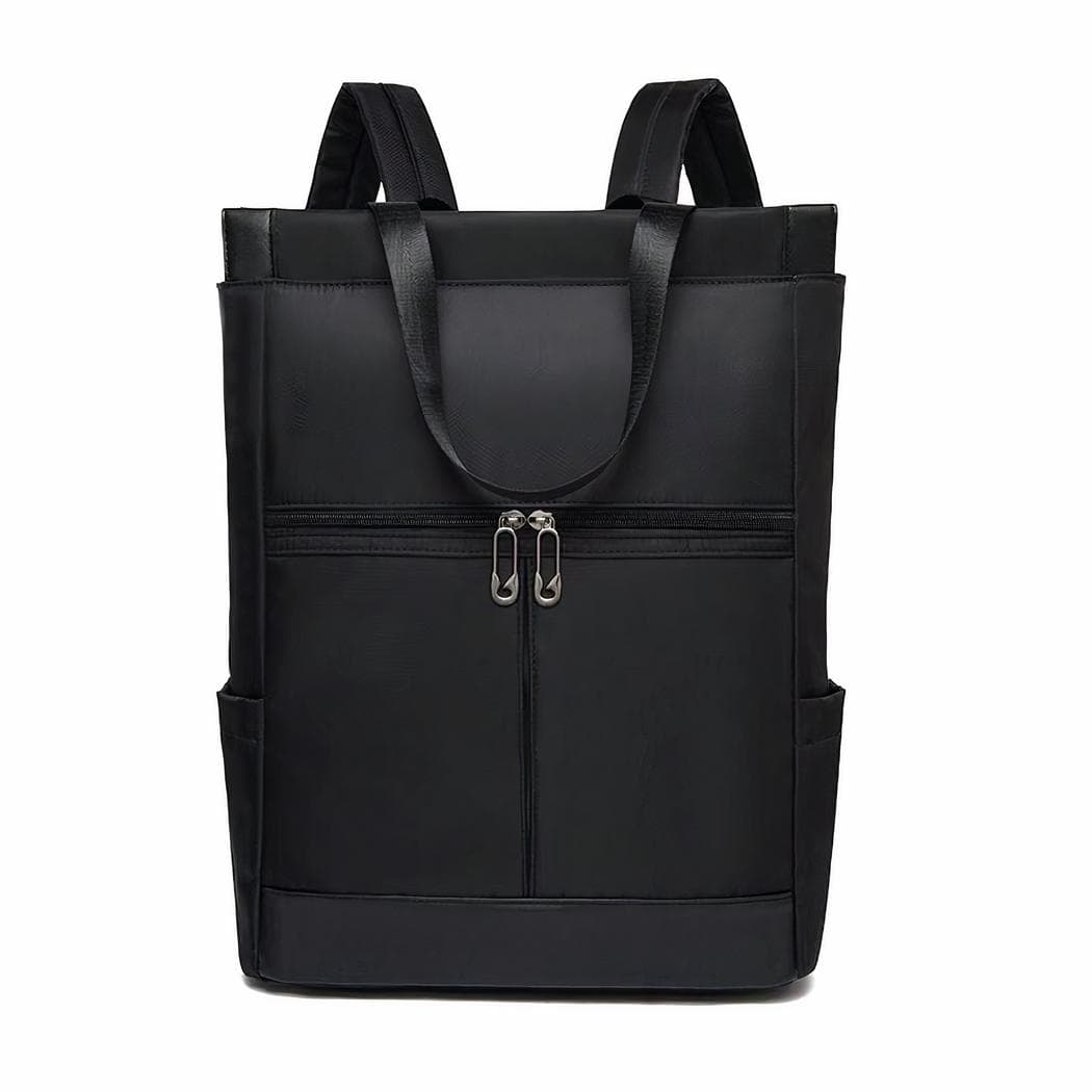 Sac à dos ordinateur couleurs tendances étanche et pratique - noir