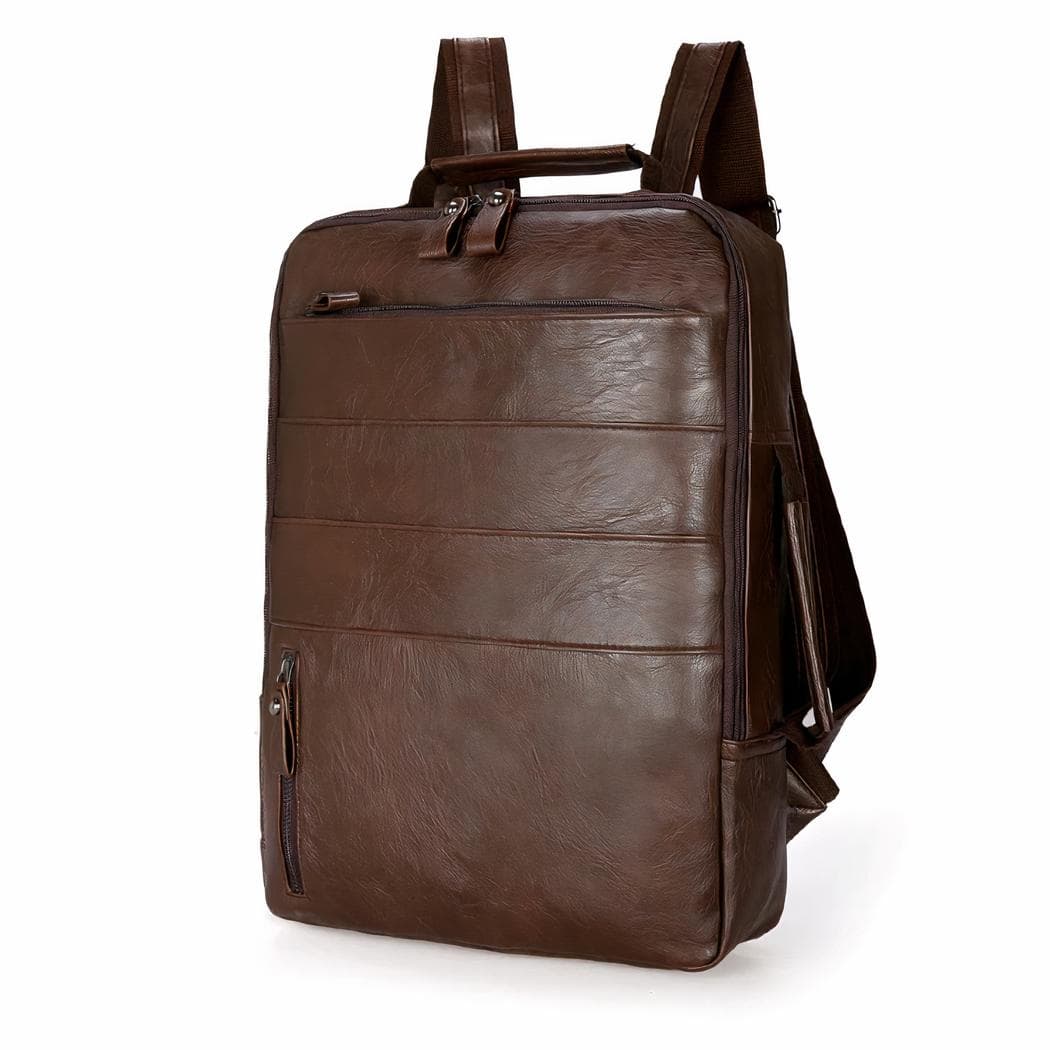 Sac à dos décontracté pour ordinateur portable - marron