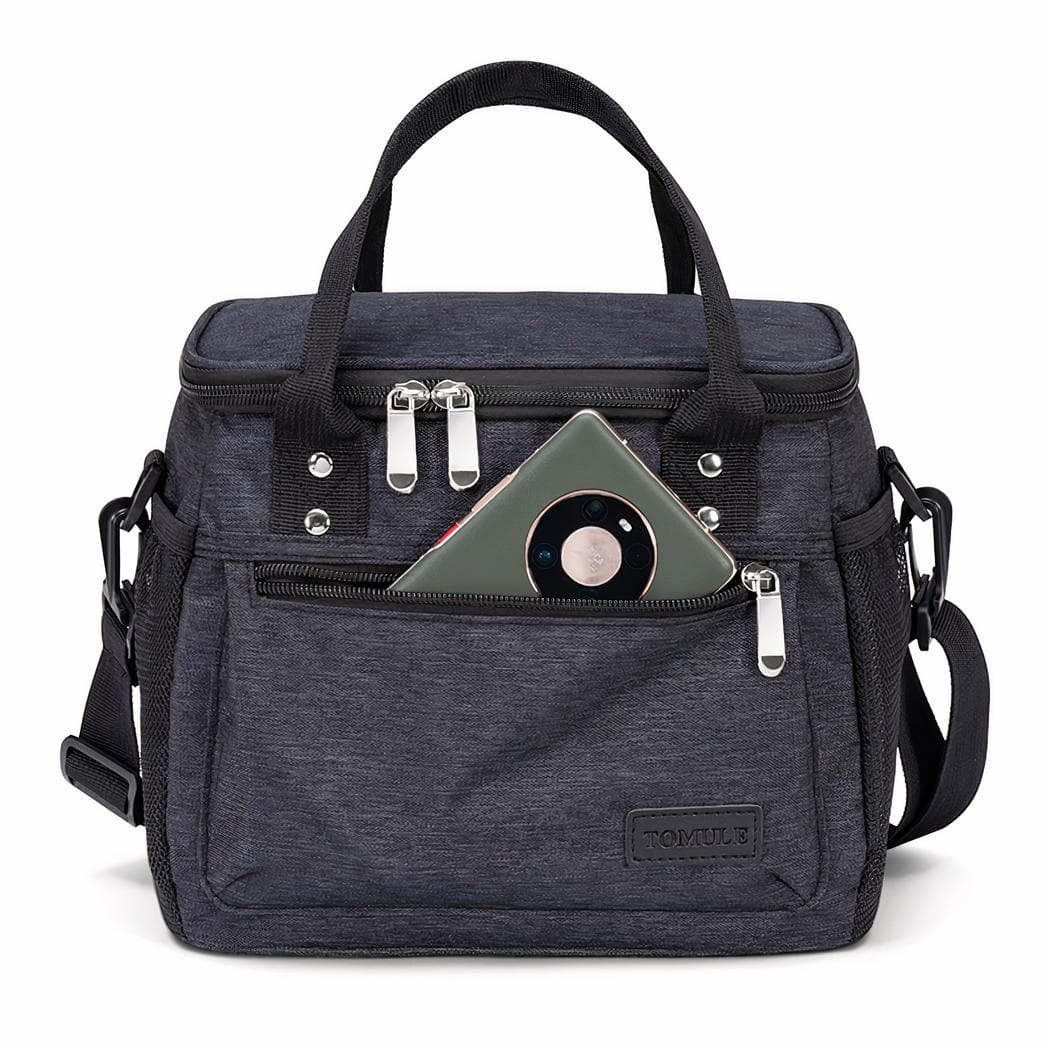 Sac isotherme thermique pratique 9L - noir