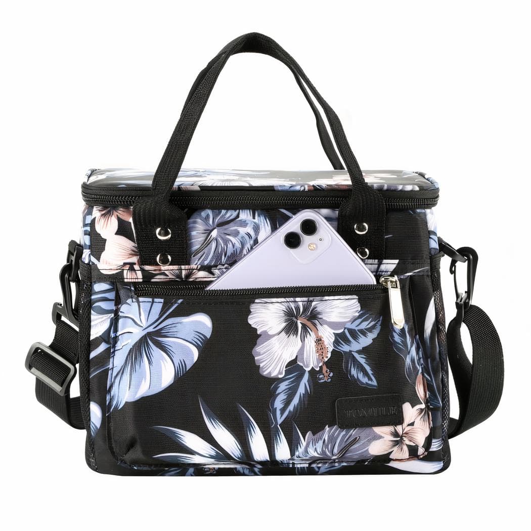 Sac isotherme thermique pratique 9L - bleu-fonce