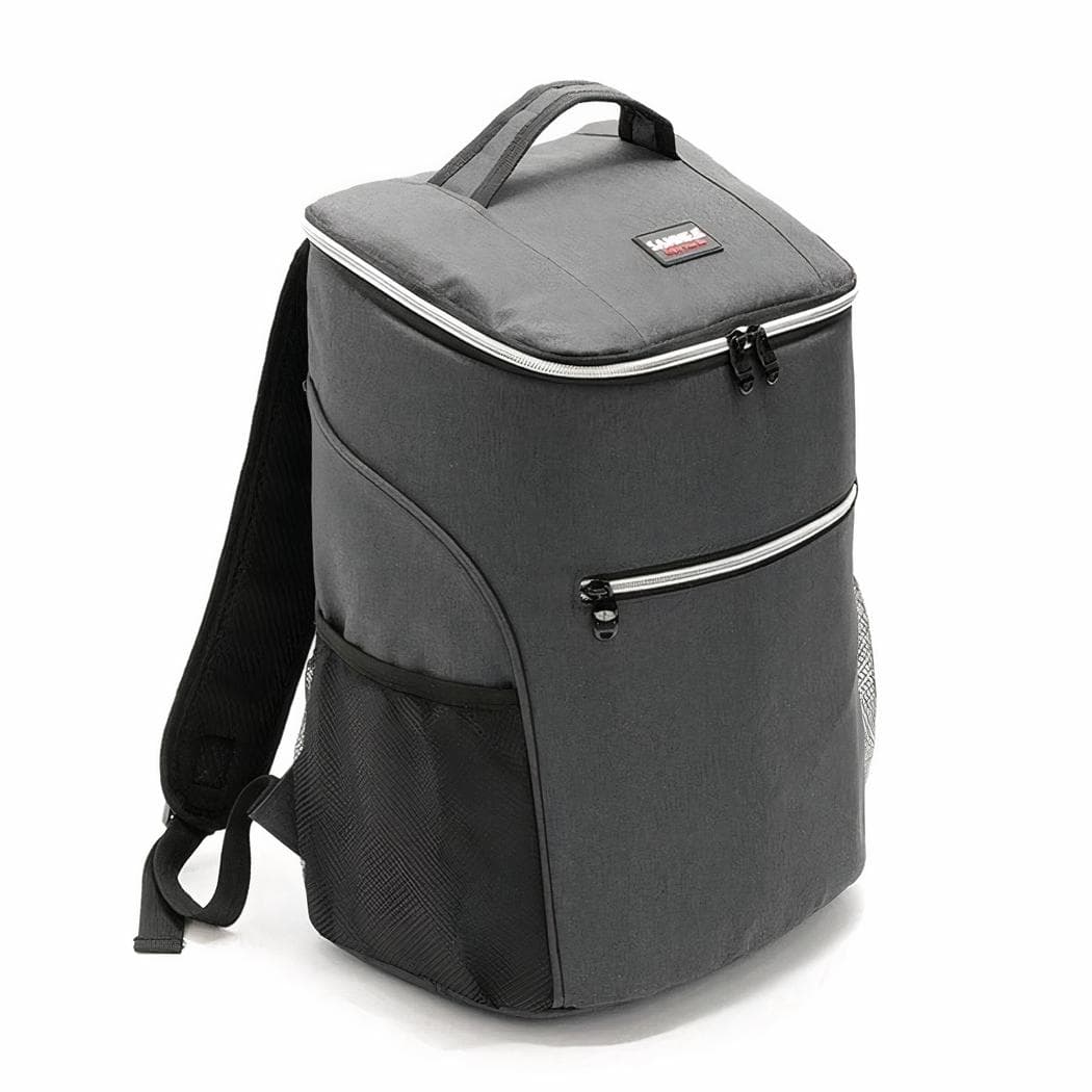 Grand sac isotherme pour pique-nique - gris