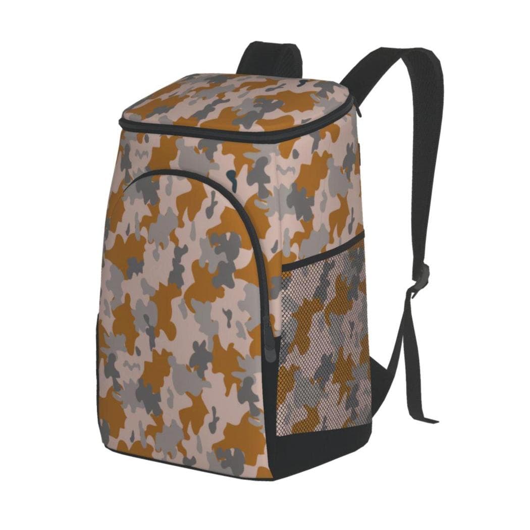 Sac à dos isotherme glacière style militaire - beige
