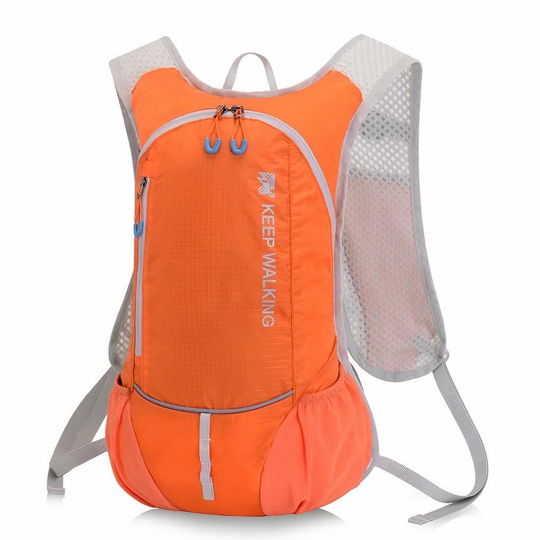Sac à dos de sport style épuré mixte - orange