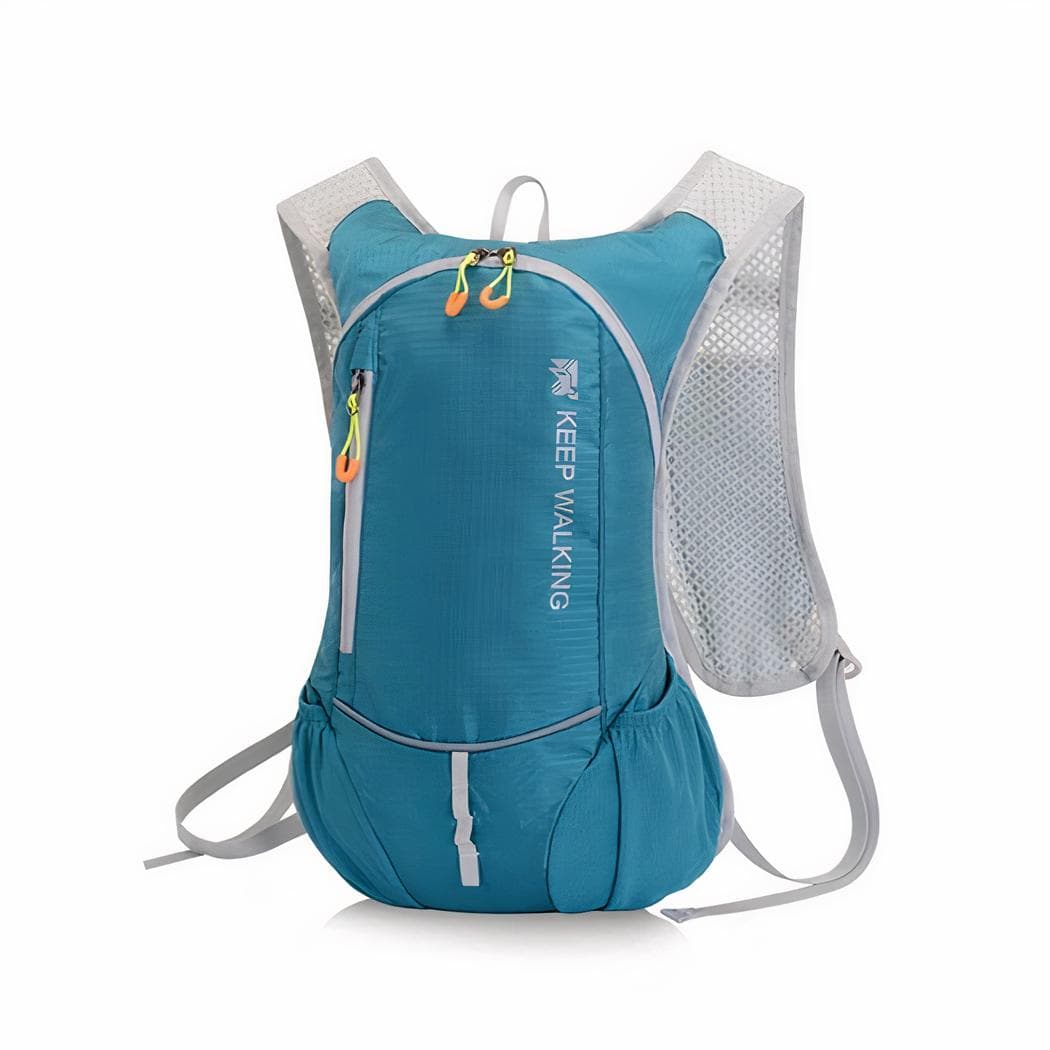 Sac à dos de sport style épuré mixte - bleu-fonce