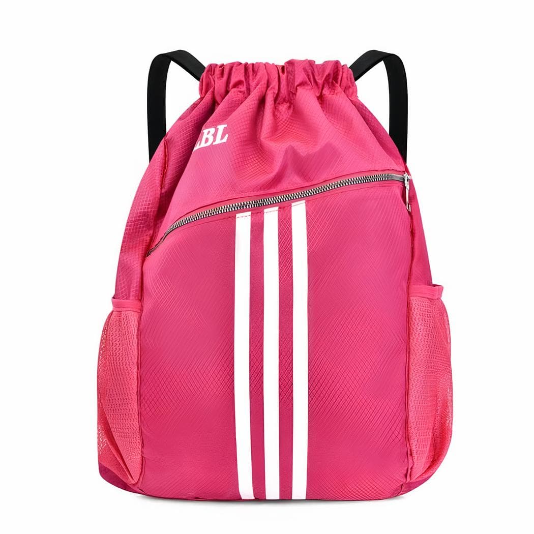 Sac à dos de sport simple et pratique - rose