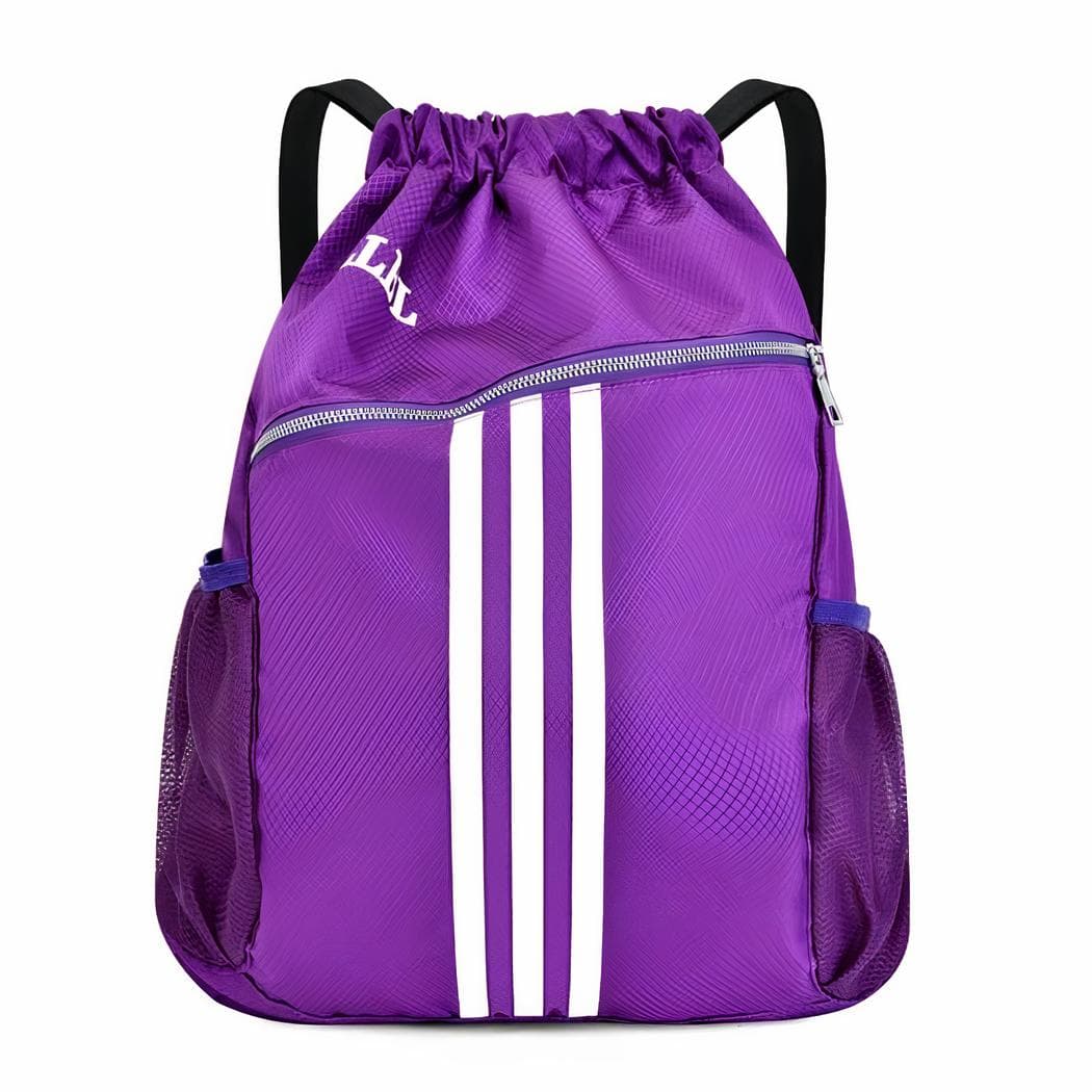 Sac à dos de sport simple et pratique - mauve